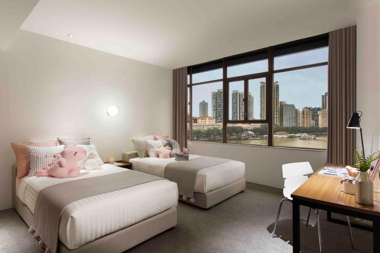 Ln Residence Changdi - New Aiqun Building - Canton Fair Free Shuttle Bus During Canton Fair Period Екстер'єр фото