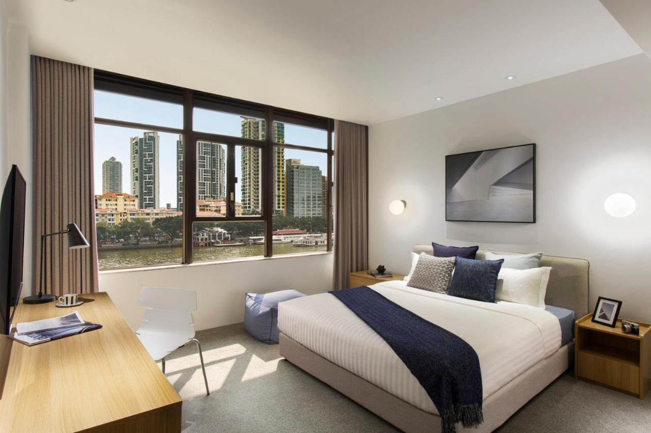Ln Residence Changdi - New Aiqun Building - Canton Fair Free Shuttle Bus During Canton Fair Period Екстер'єр фото